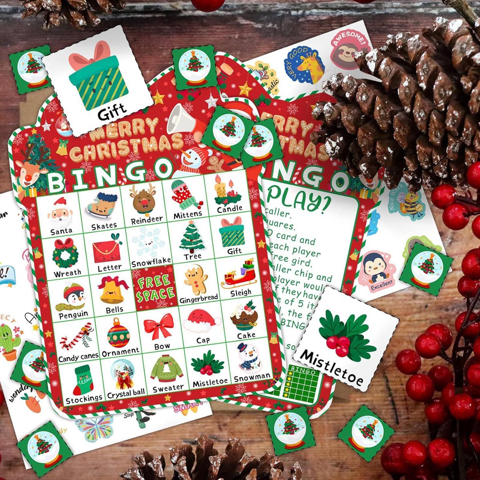 Christmas Bingo Cards Kids Chr - Board Game Festival reseña y precio