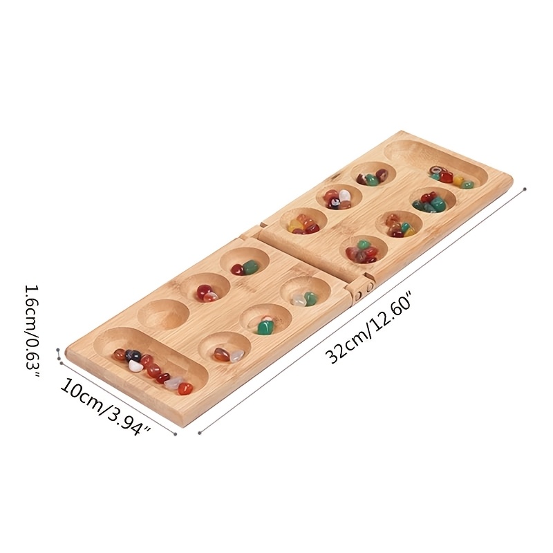 Mancala Board Game Featuring a - Board Game Solo reseña y precio