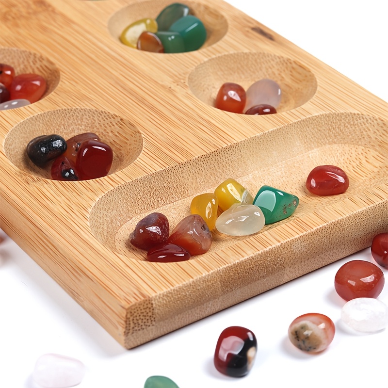 Mancala Board Game Featuring a - Board Game Solo reseña y precio