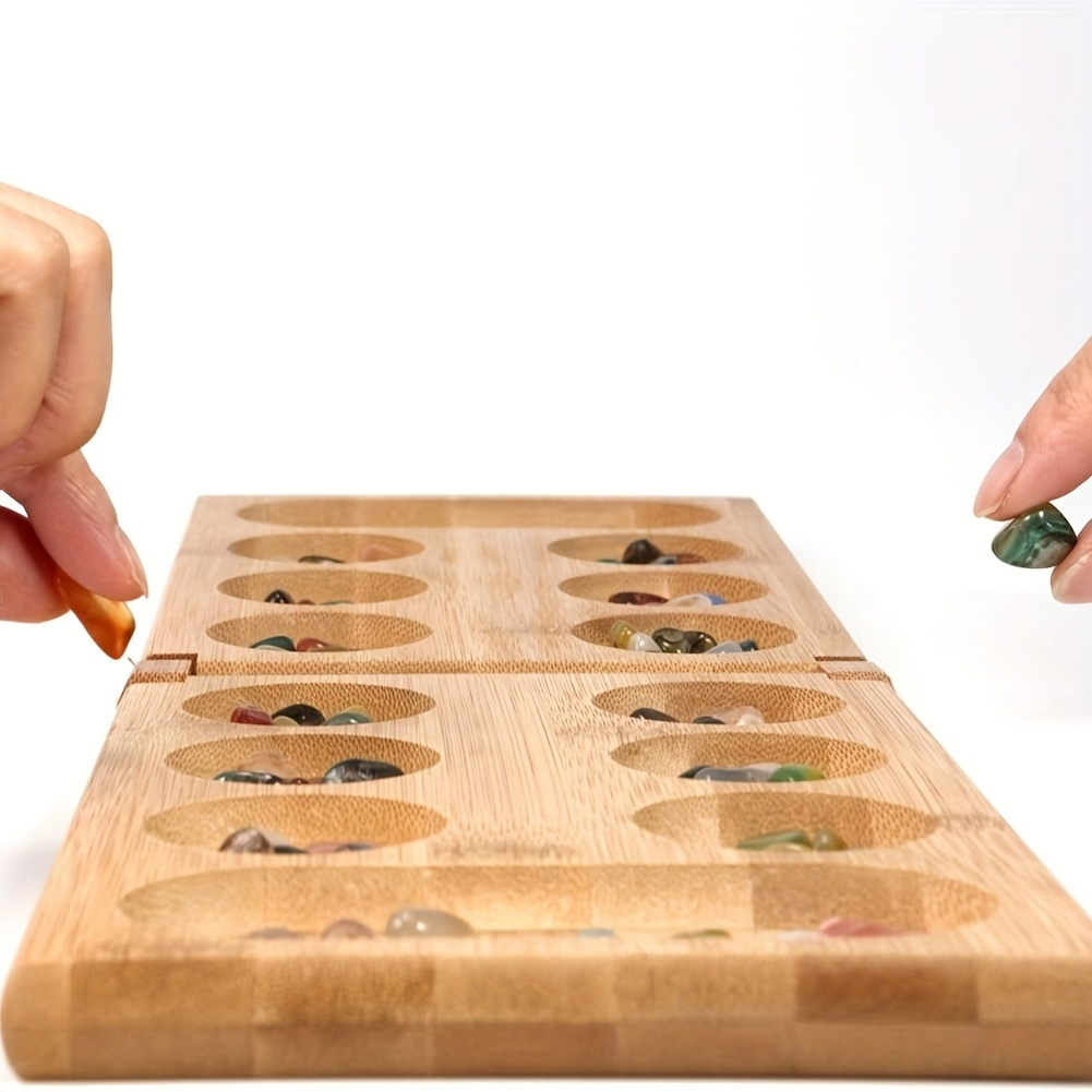 Mancala Board Game Featuring a - Board Game Solo reseña y precio