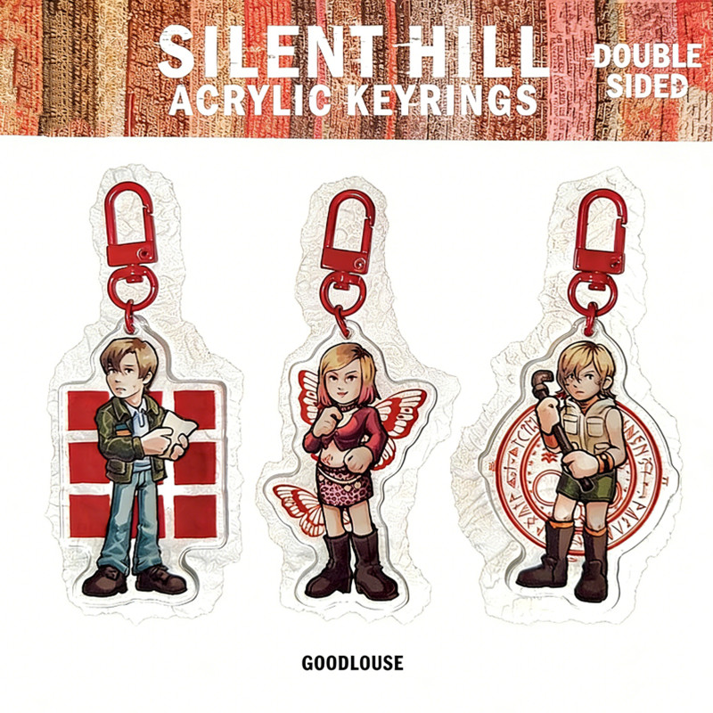 Silent Hill Acrylic Keychain | - Board Game Horror reseña y precio