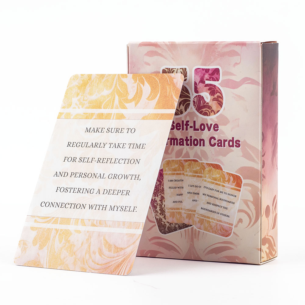 55 Self-Love Affirmation Cards - Board Game Quote reseña y precio