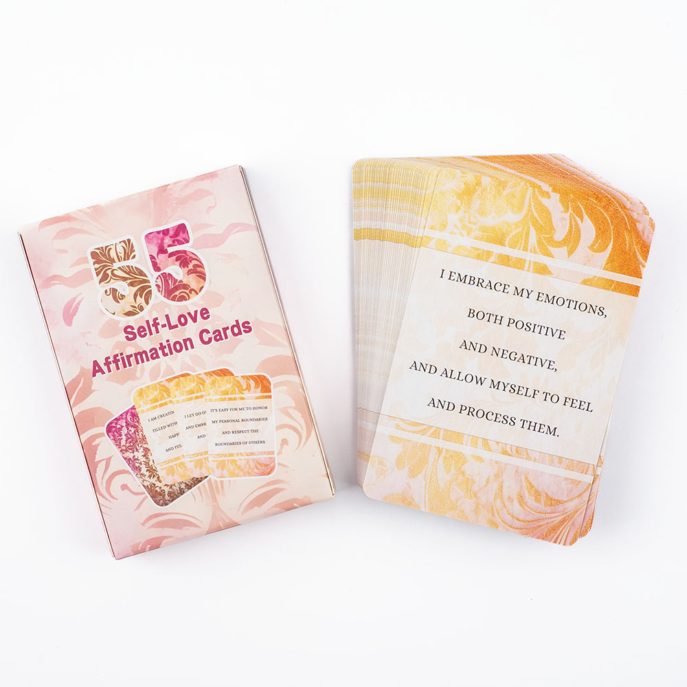 55 Self-Love Affirmation Cards - Board Game Quote reseña y precio