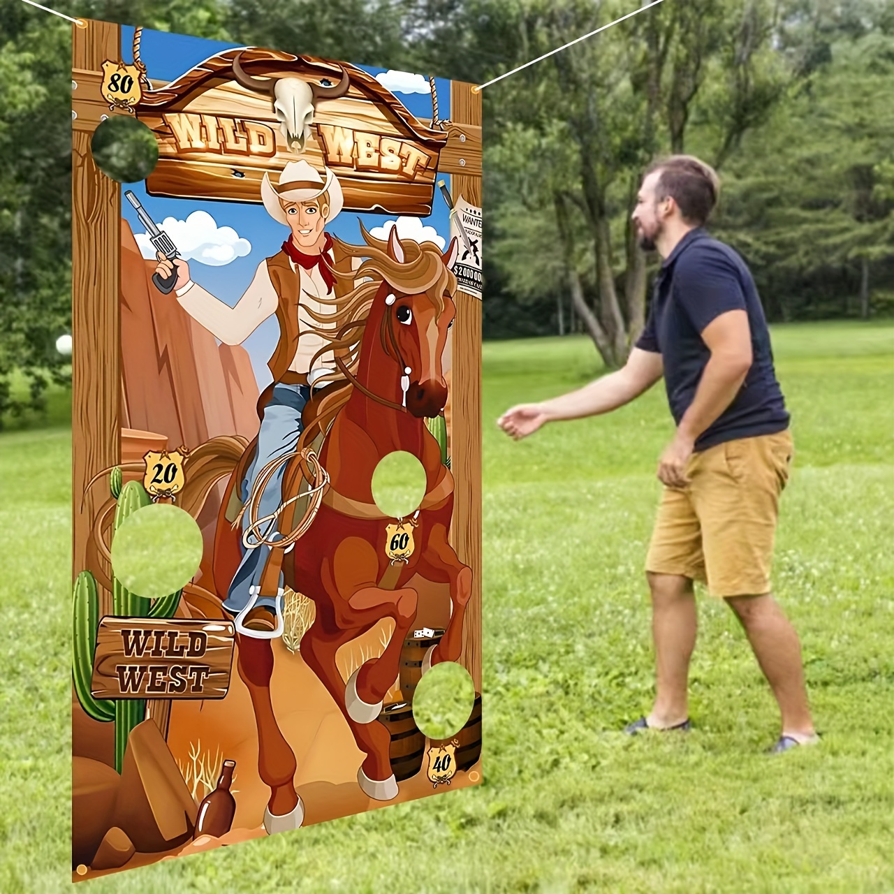 Western cowboy and horse-theme - Board Game Festival reseña y precio