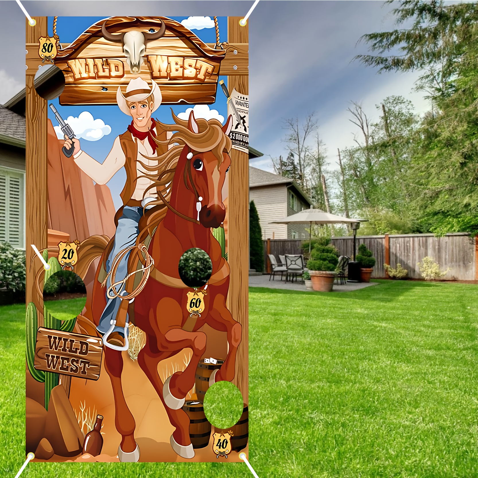 Western cowboy and horse-theme - Board Game Festival reseña y precio