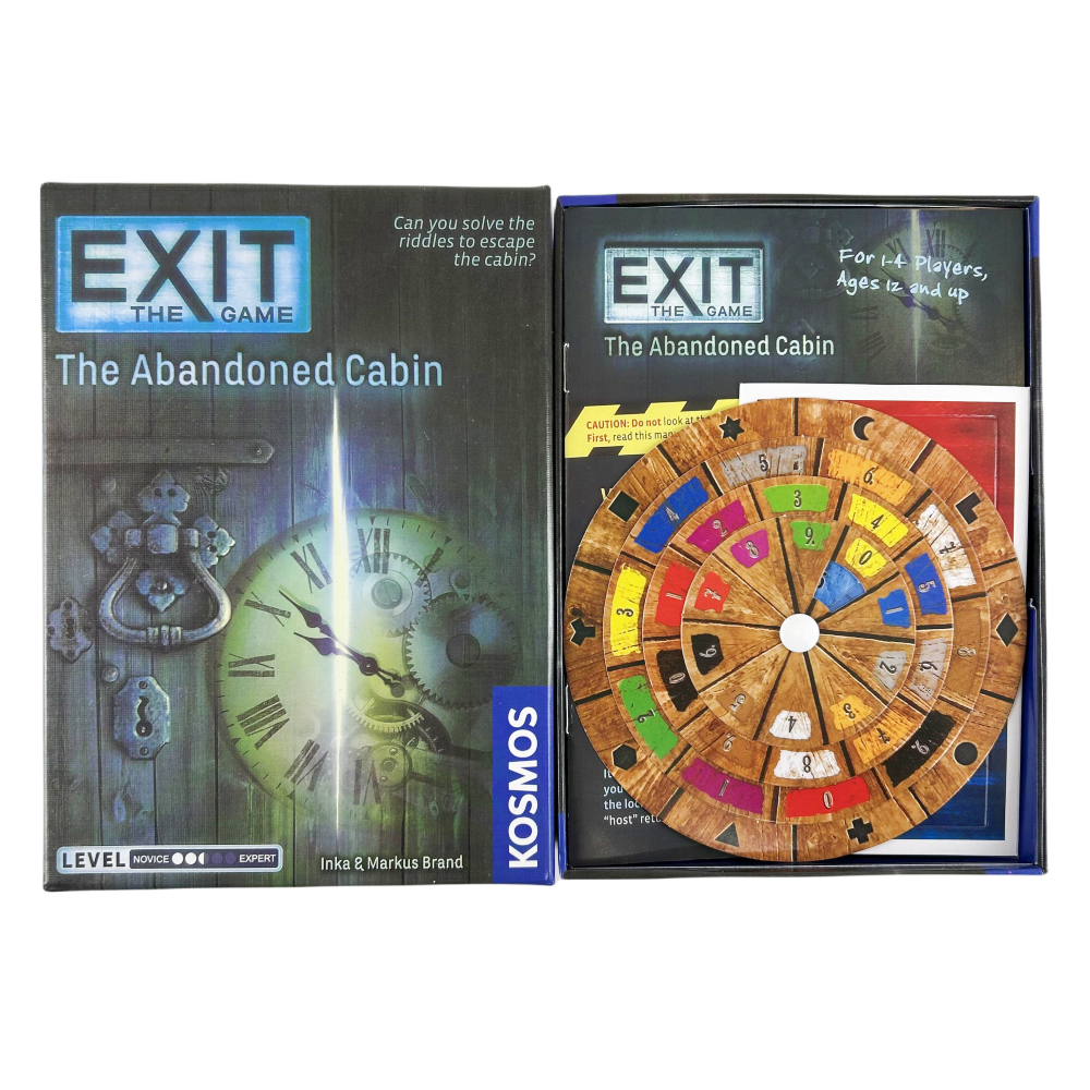 Exit Card Game The Abandoned C - Board Game Solo reseña y precio