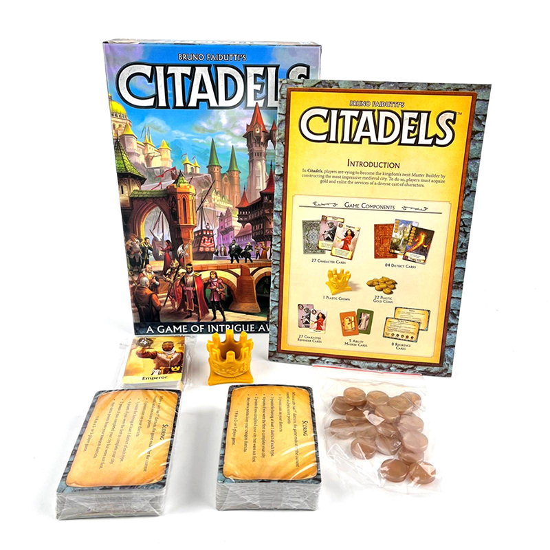 Citadels  Revised Edition Clas - Board Game Solo reseña y precio