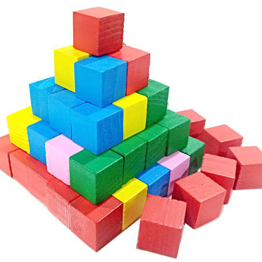 20pcs/lot Colorful Wooden Cube - Dice Tower Wooden reseña y precio