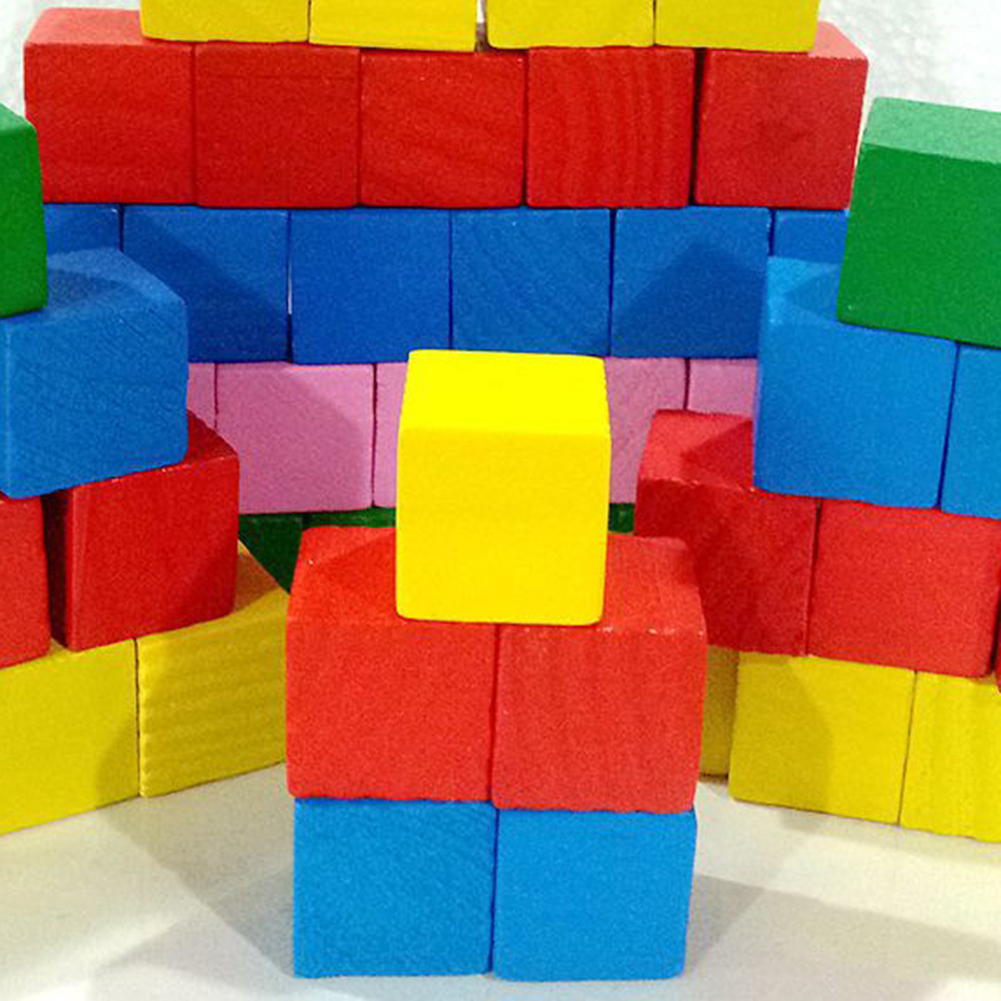 20pcs/lot Colorful Wooden Cube - Dice Tower Wooden reseña y precio