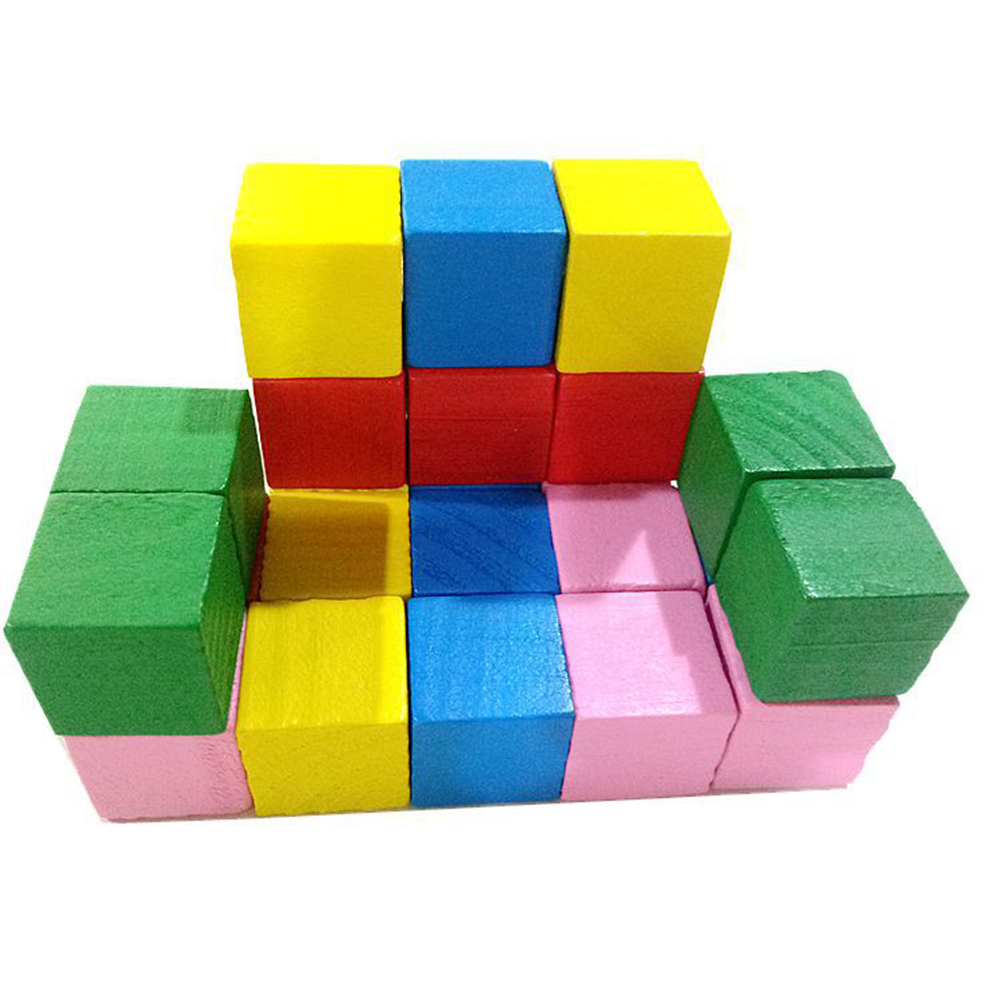20pcs/lot Colorful Wooden Cube - Dice Tower Wooden reseña y precio