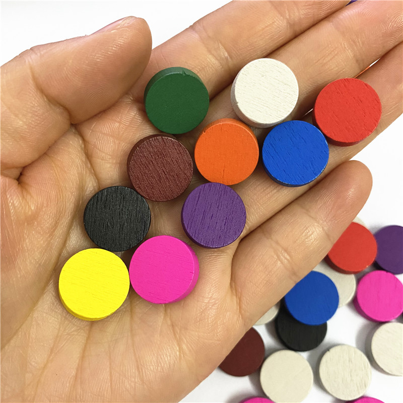 100pieces Diameter 15*5MM Wood - Board Game Dixit reseña y precio