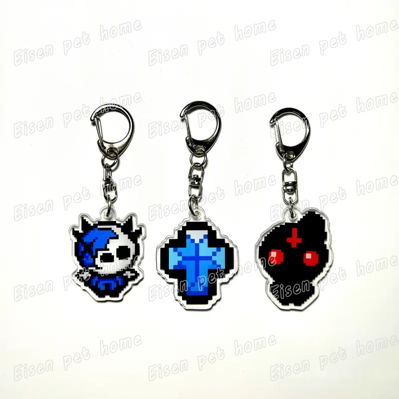 Video Game Figures Keychains f - Board Game Horror reseña y precio