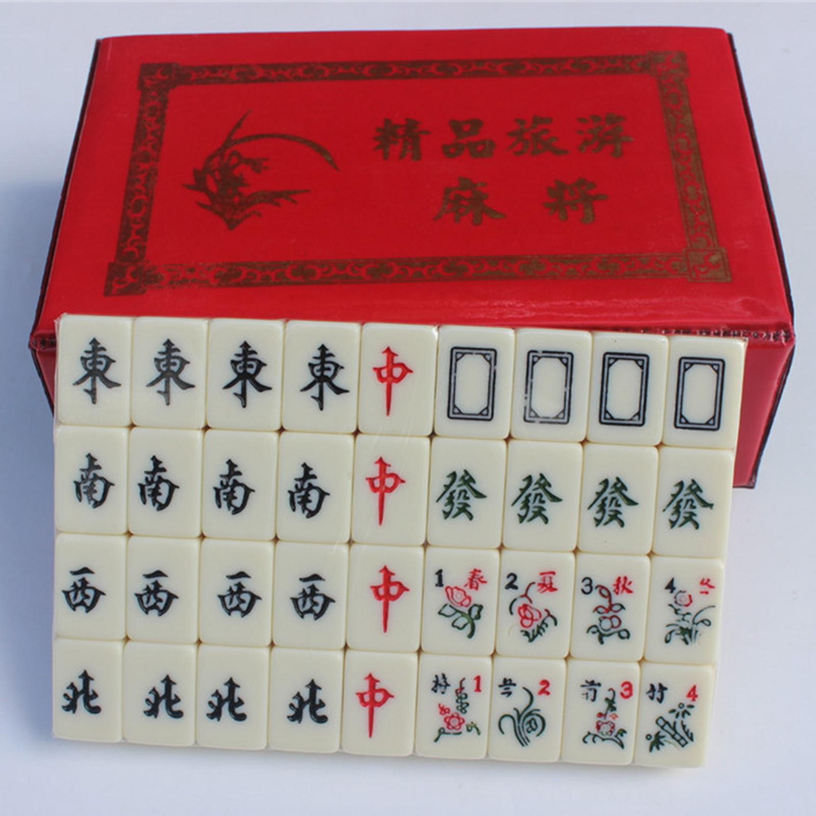 Portable Complete Mahjong Game - Board Game Dixit reseña y precio