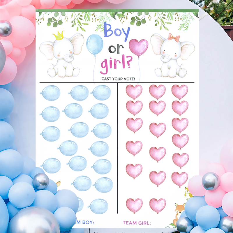 1sets Gender Reveal Game Votin - Board Game Or Boardgame reseña y precio