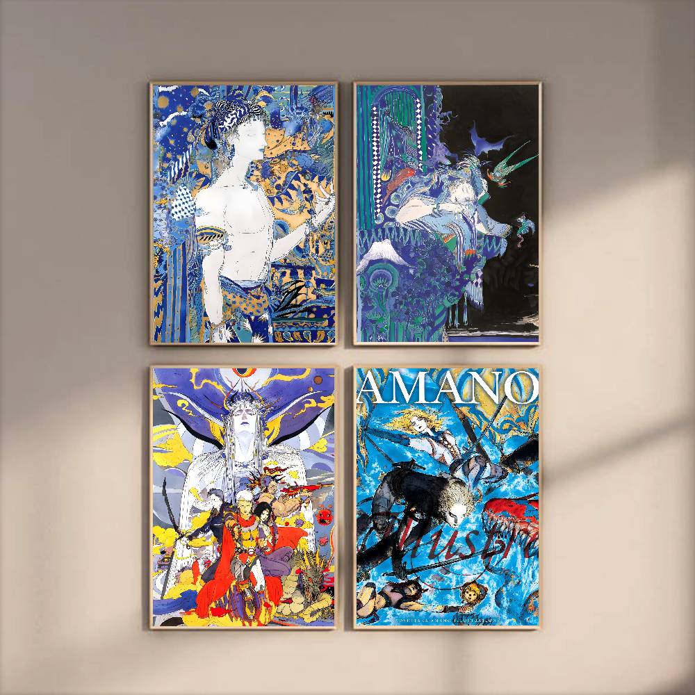 Y-Yoshitaka Amano Art Poster H - Board Game Yokohama reseña y precio