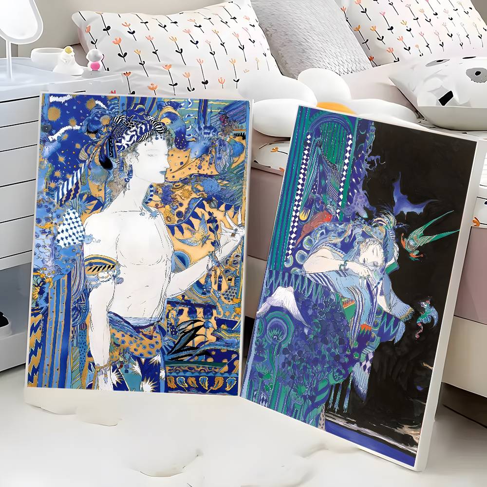 Y-Yoshitaka Amano Art Poster H - Board Game Yokohama reseña y precio