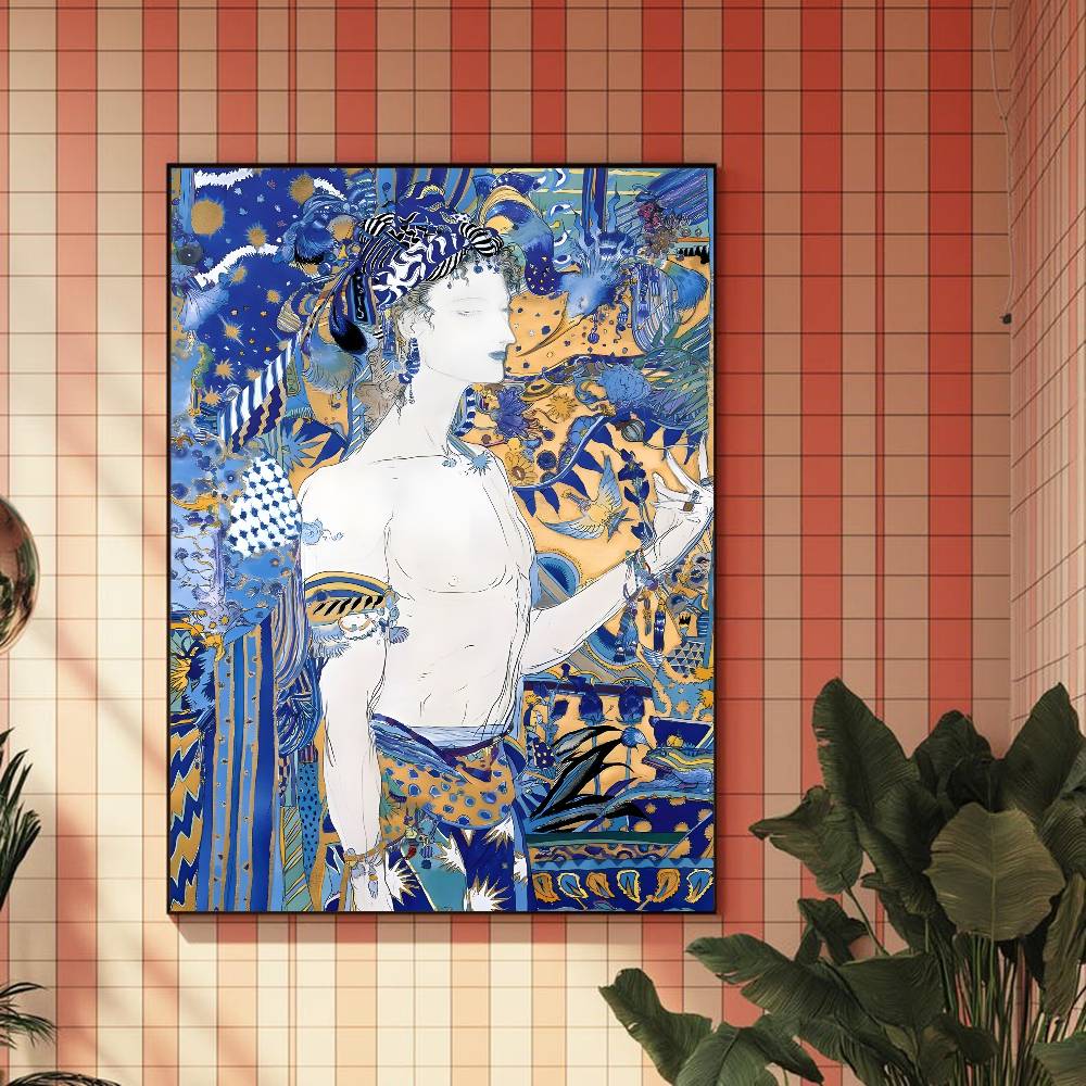 Y-Yoshitaka Amano Art Poster H - Board Game Yokohama reseña y precio