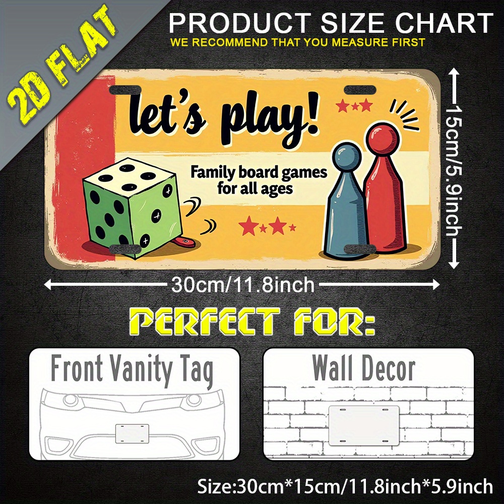 2D Flat, 1pc Aluminum Metal Si - Board Game Cafe reseña y precio