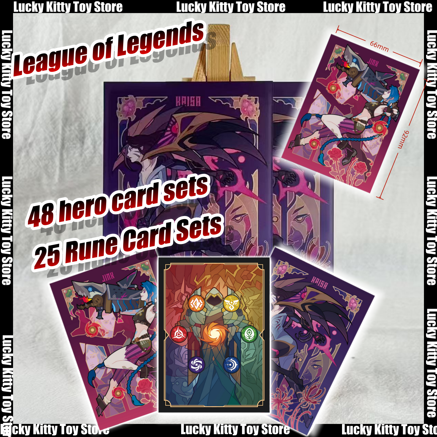 66X92Mm League of Legends TCG  - Card Sleeves Protector reseña y precio