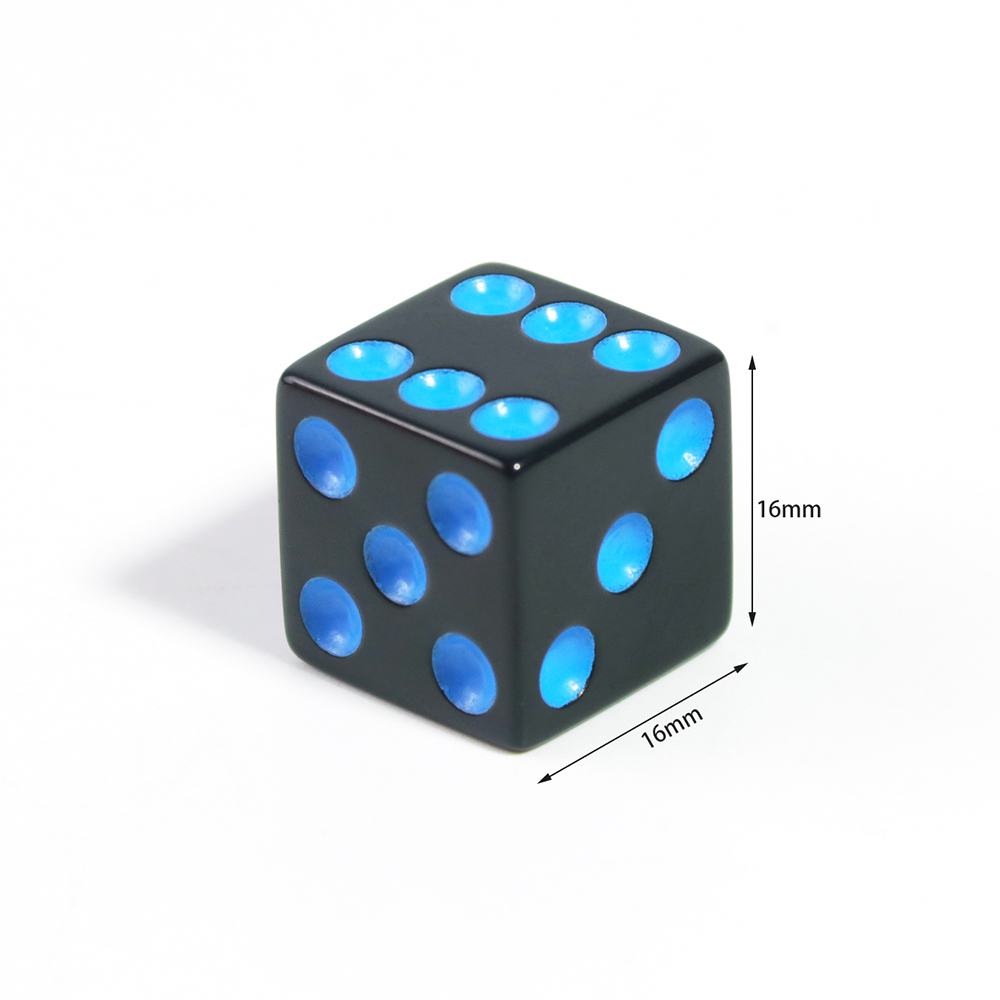 6 Sided Square Corner Dice 16m - Board Game Or Boardgame reseña y precio