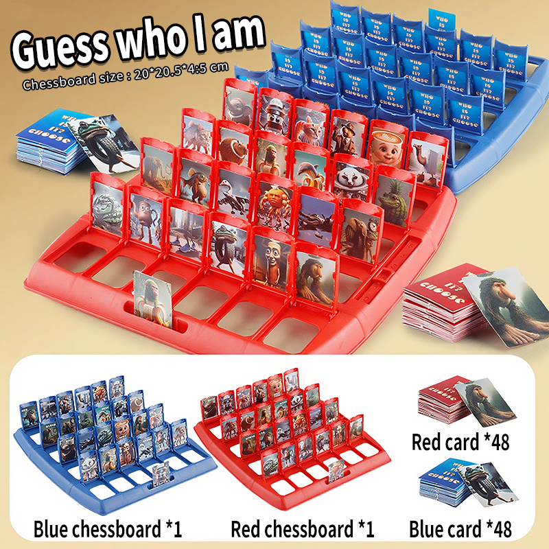 Italian Brainrot Guess Who I A - Board Game Guess Who reseña y precio
