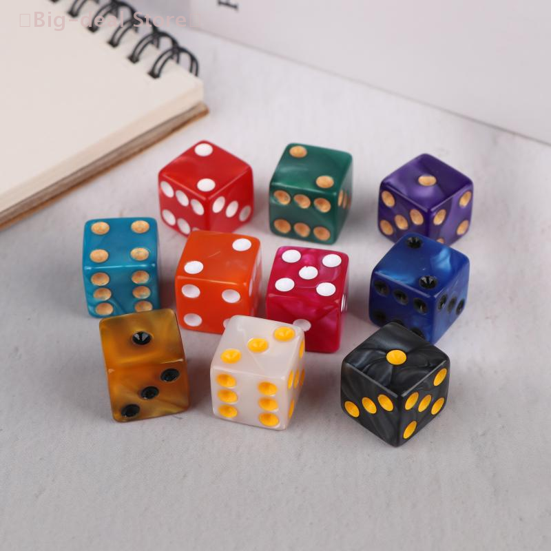 【M】6-Sided Game Dice 16mm Acry - Board Game Or Boardgame reseña y precio