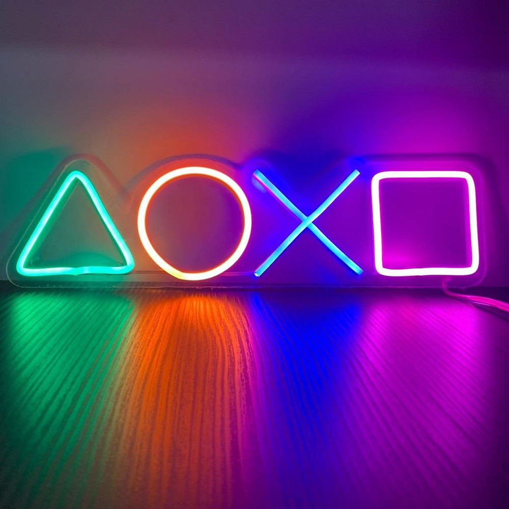 LED Neon Sign Lights Creative  - Board Game Logo reseña y precio