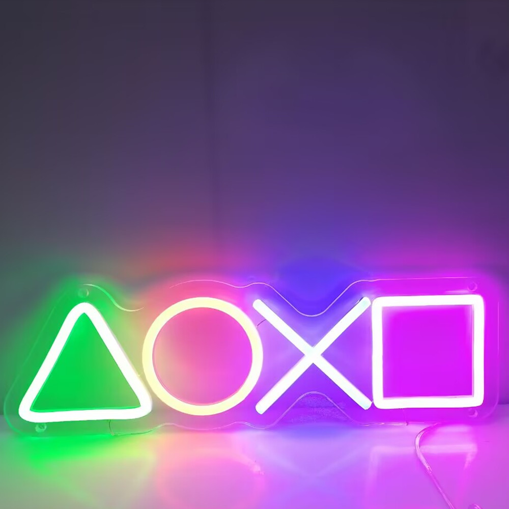 LED Neon Sign Lights Creative  - Board Game Logo reseña y precio