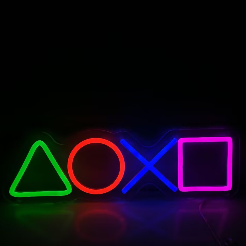 LED Neon Sign Lights Creative  - Board Game Logo reseña y precio