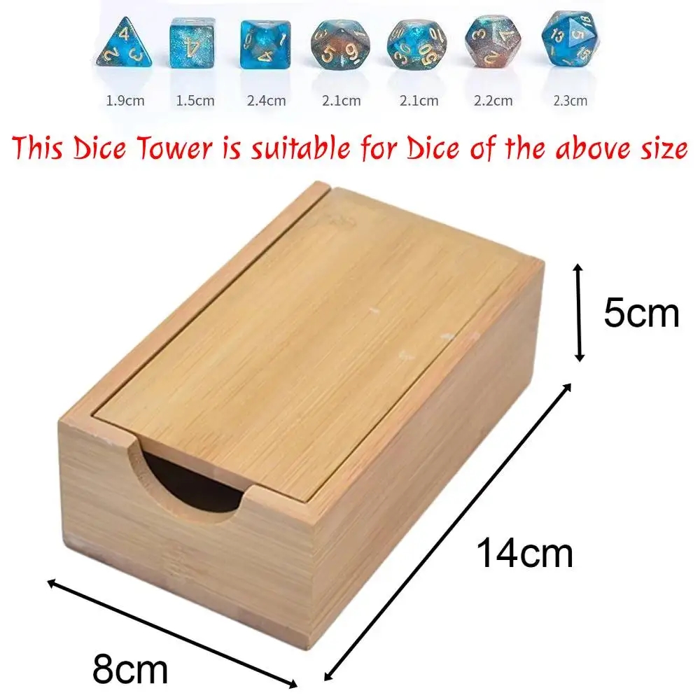 Foldable Wooden Dice Tower Dic - Dice Tower Wooden reseña y precio