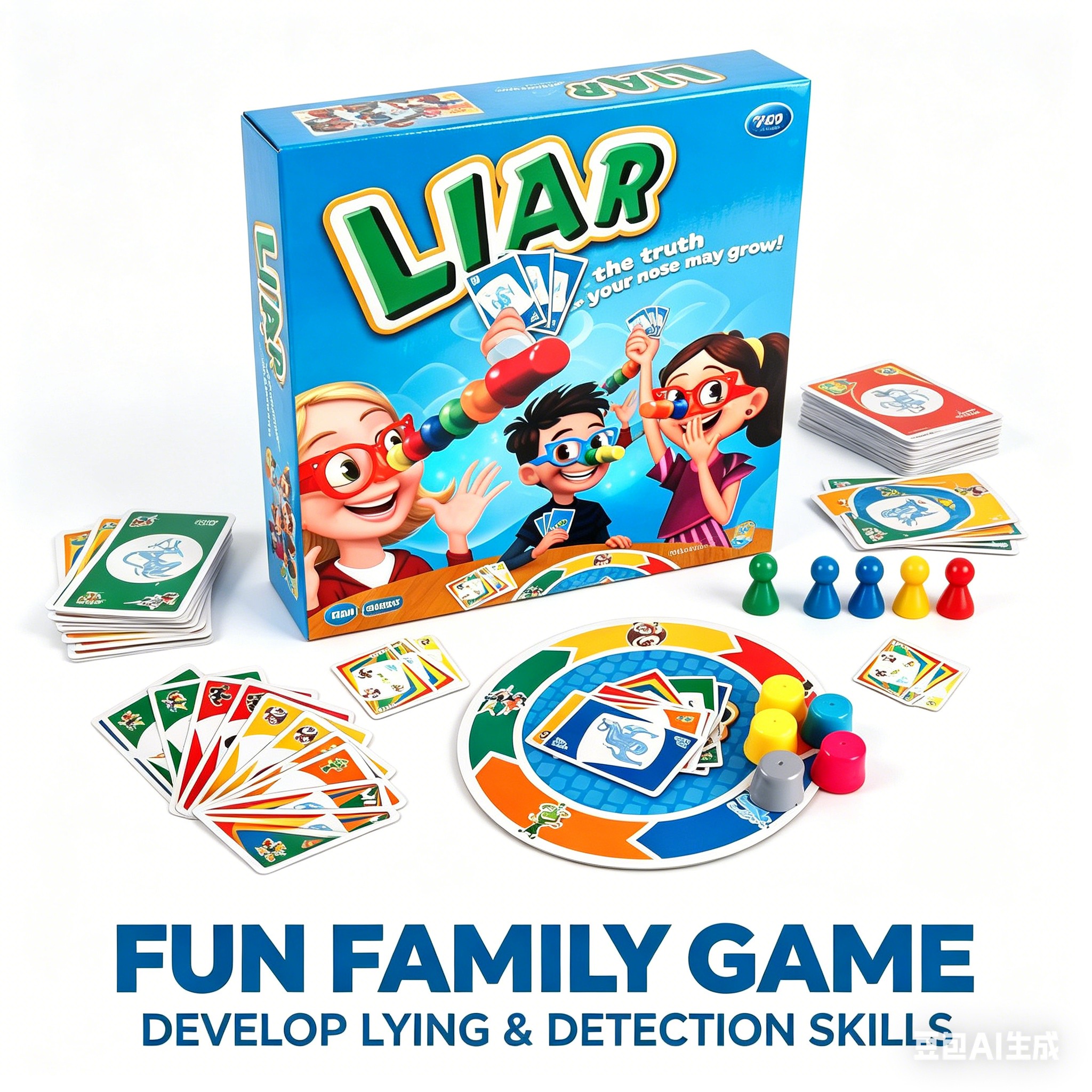 1 Set Long Nose Guess Who Lied - Board Game Guess Who reseña y precio