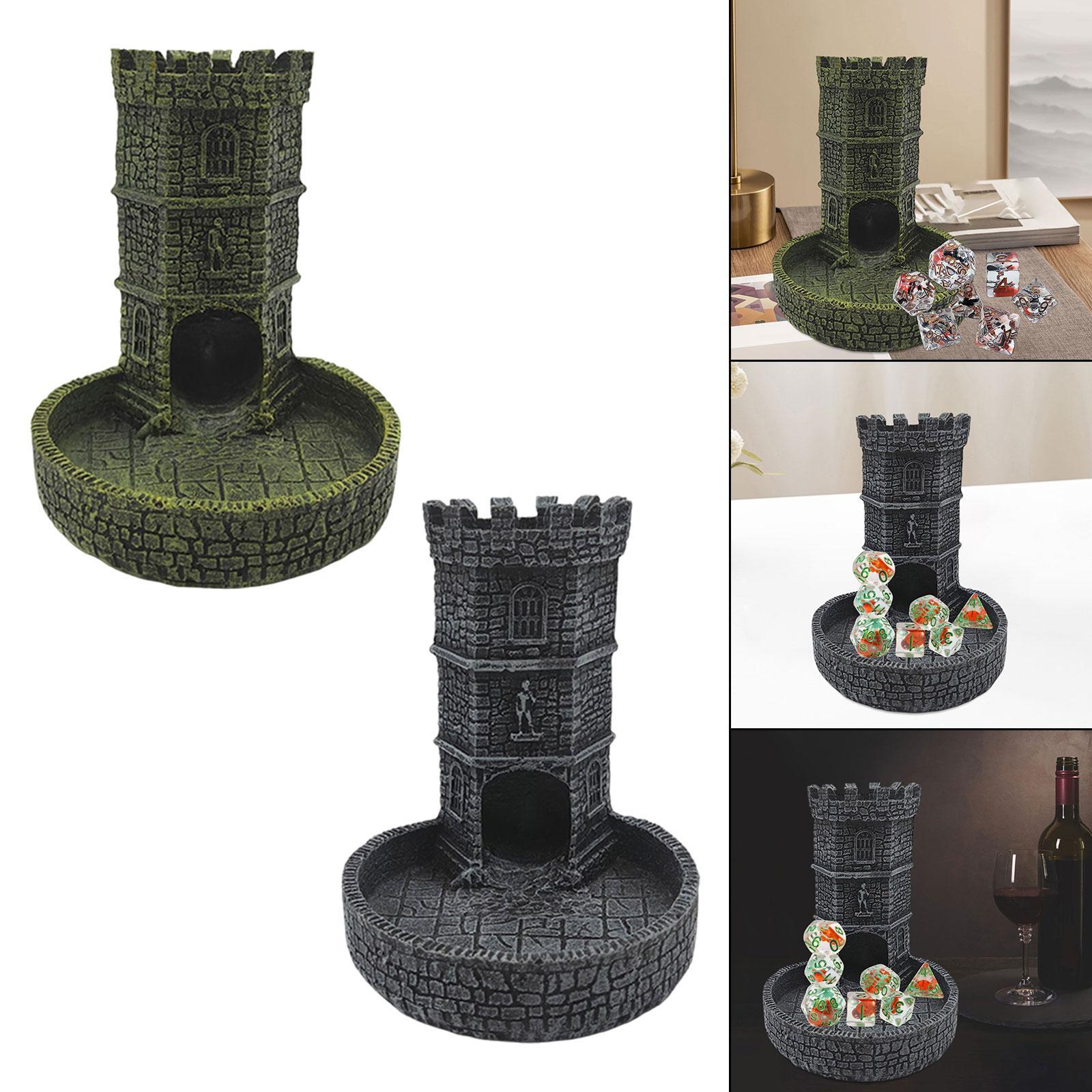 Castle Dice Tower Tabletop Rol - Dice Tower Wooden reseña y precio