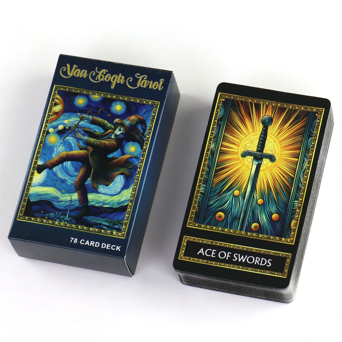 New Van Gogh Tarot Cards A 78  - Card Game Deck reseña y precio