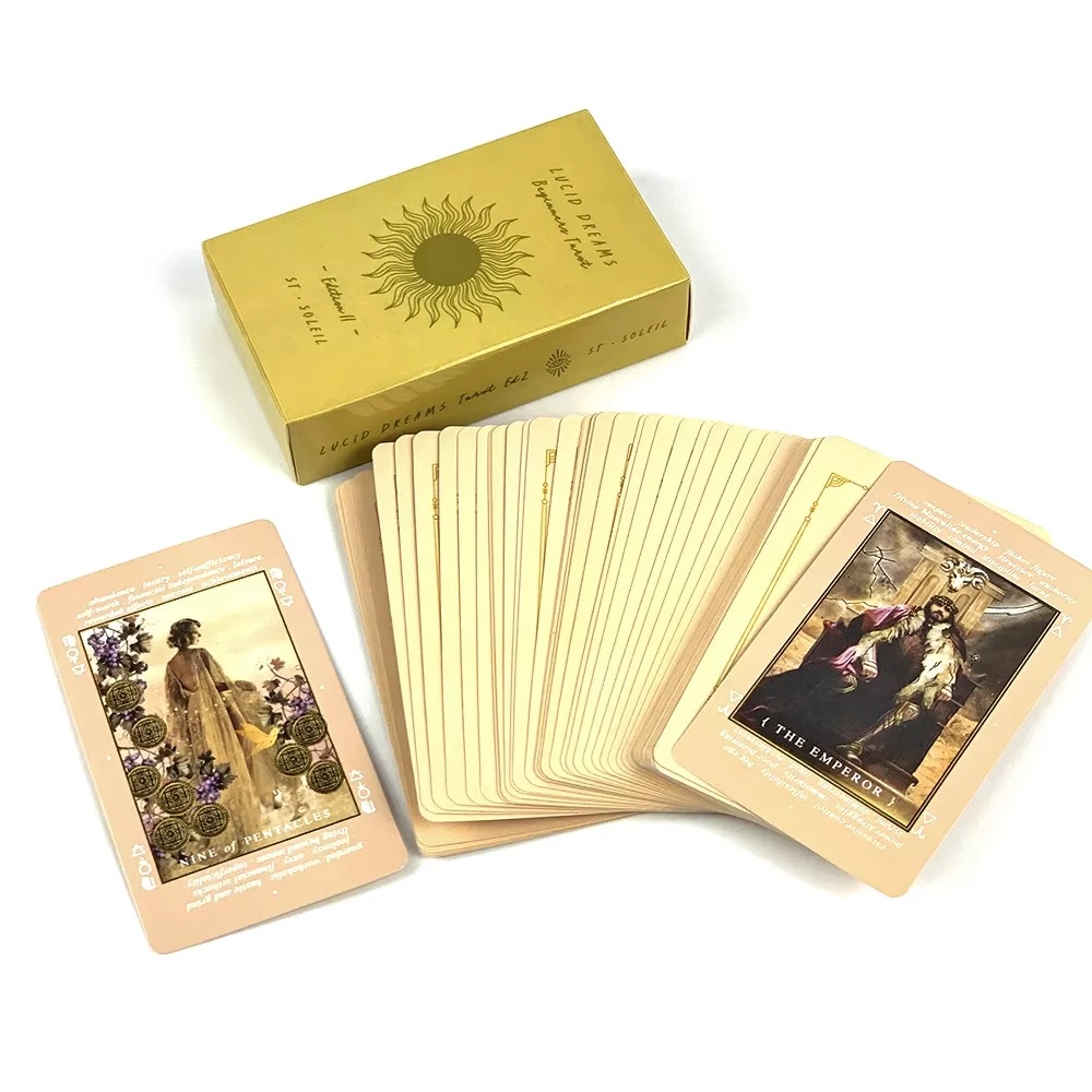 Lucid Dreams Beginners Tarot D - Card Game Deck reseña y precio
