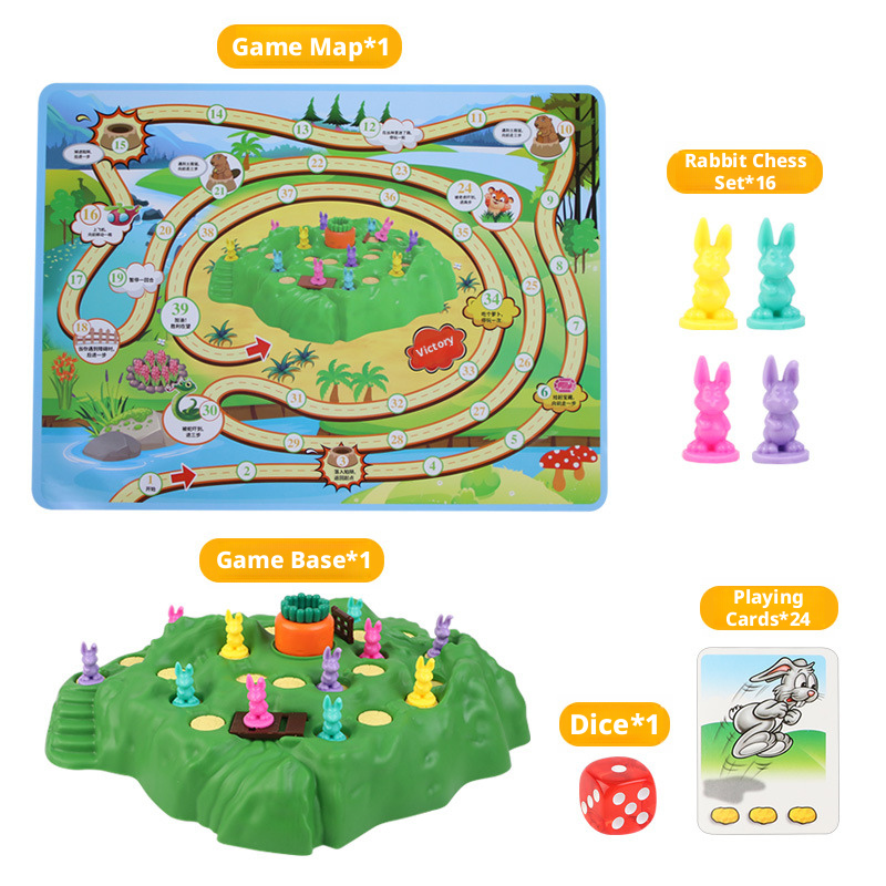 2026 Hot Sale Fun Toy Rabbit T - Board Game List reseña y precio