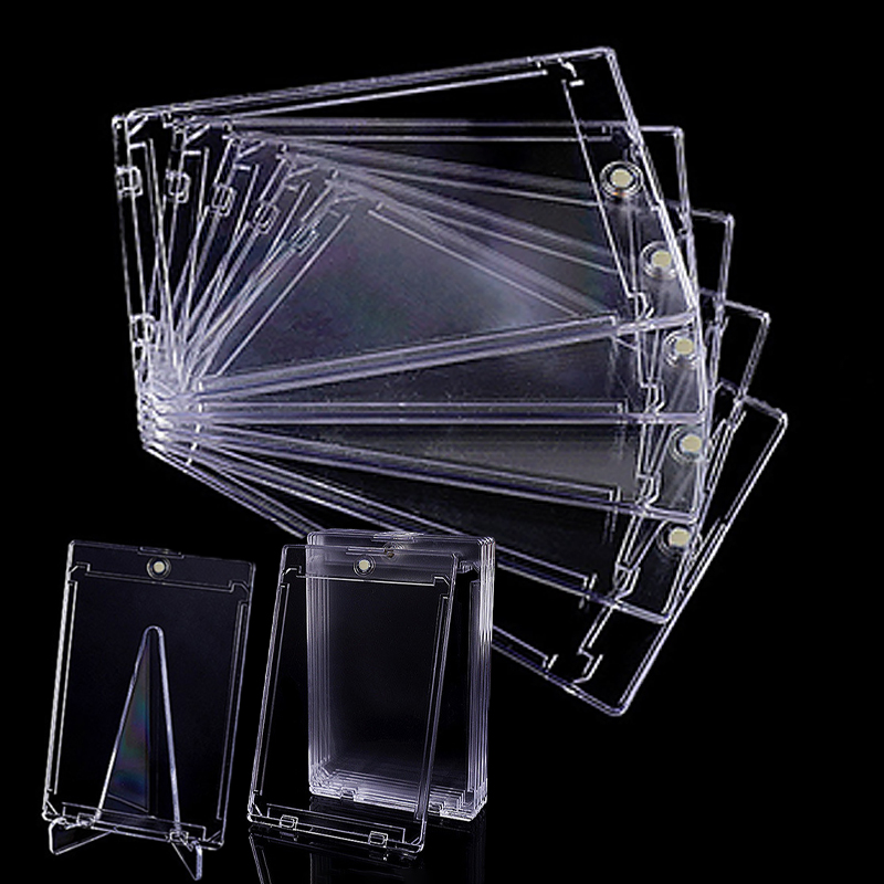 Magnetic Card Holders for Trad - Card Sleeves Protector reseña y precio