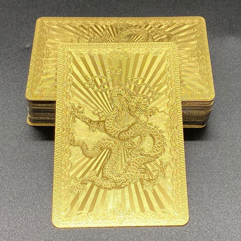 Gold Foil Poker Cards Luxury G - Board Game Festival reseña y precio
