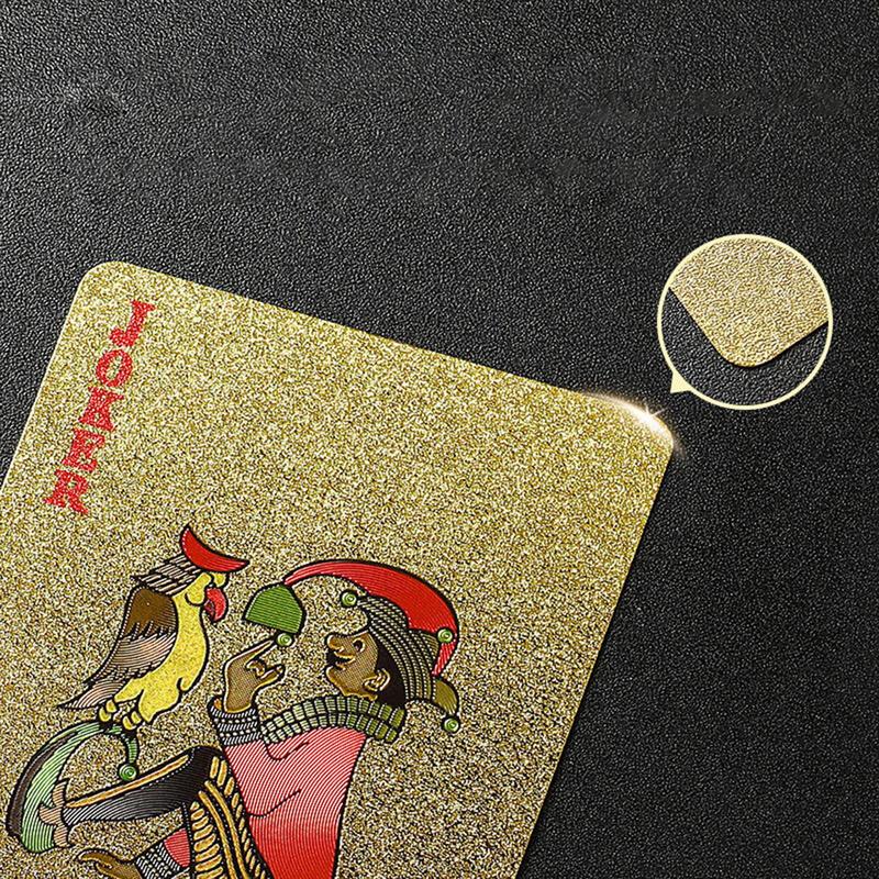 Gold Foil Poker Cards Luxury G - Board Game Festival reseña y precio