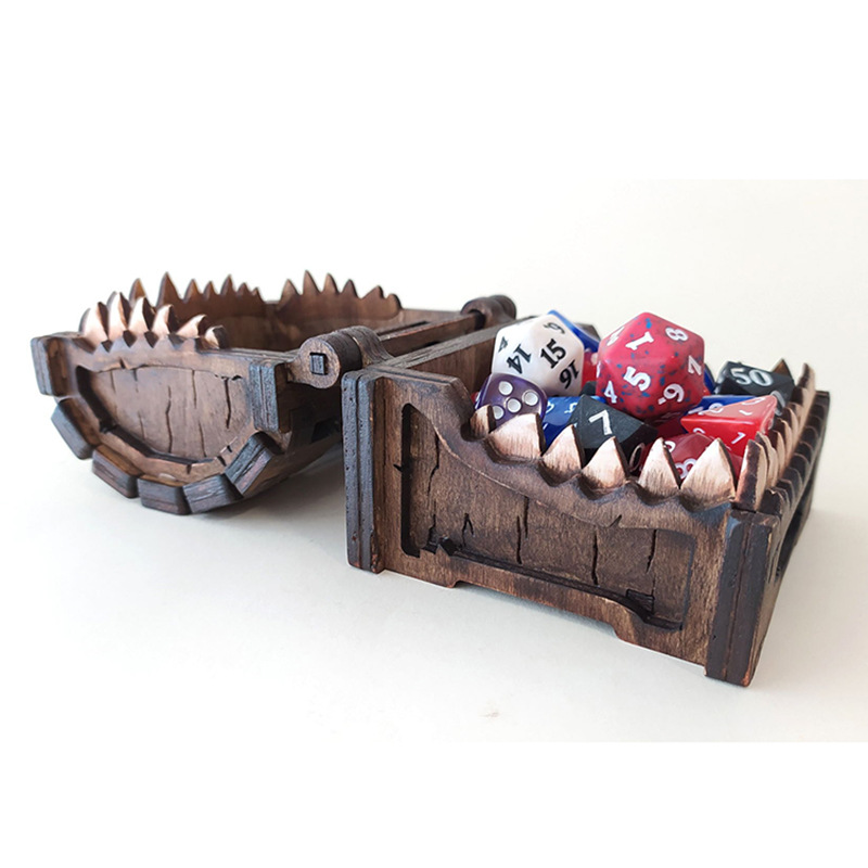 Mimic Chest for Dungeons and D - Dice Tower Wooden reseña y precio