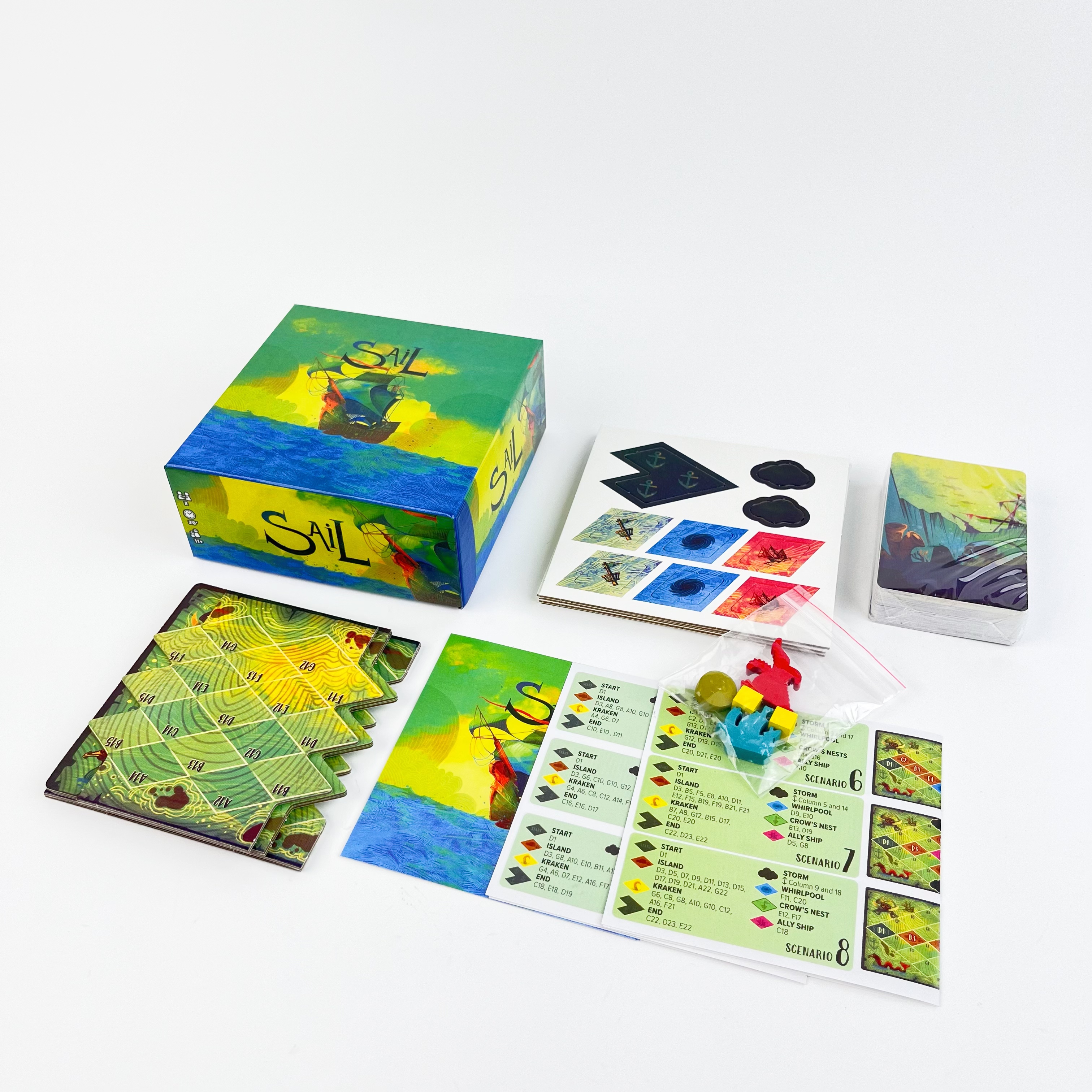 SAIL: 2-Player 20-Minute Paper - Board Game Unmatched reseña y precio