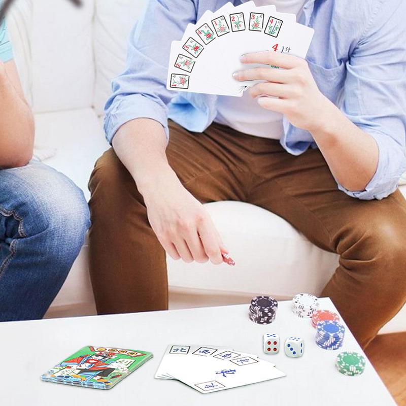 Mahjong Cards Family Game Wate - Card Game Deck reseña y precio