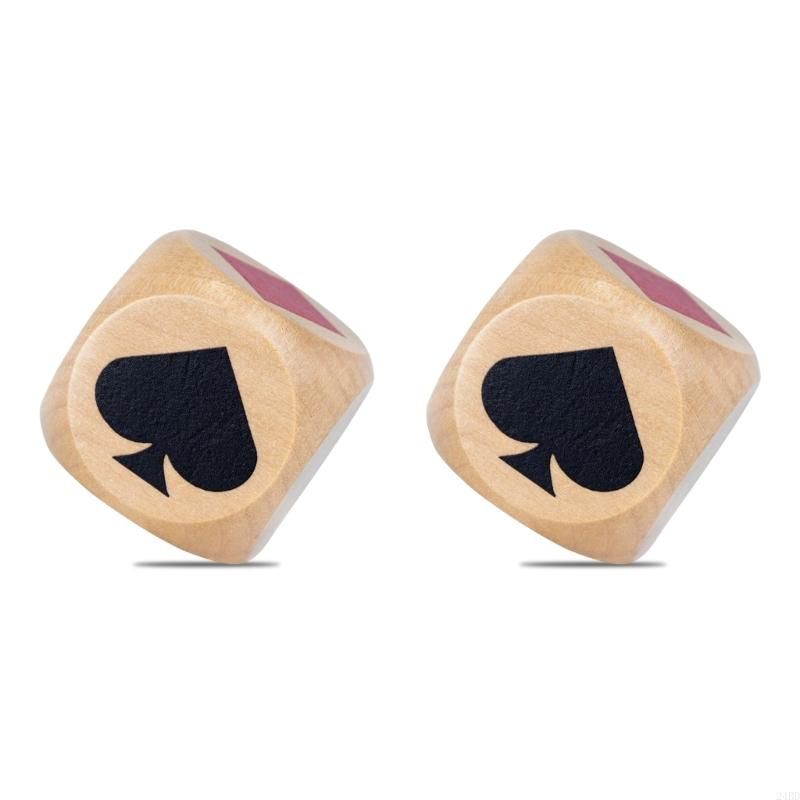 2Pcs Double trumps Marker Dice - Dice Tower Wooden reseña y precio