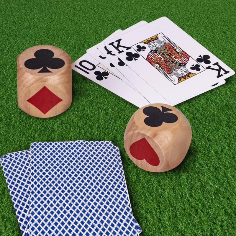 2Pcs Double trumps Marker Dice - Dice Tower Wooden reseña y precio