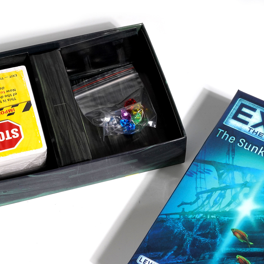EXIT: The Sunken Treasure - Un - Board Game Solo reseña y precio