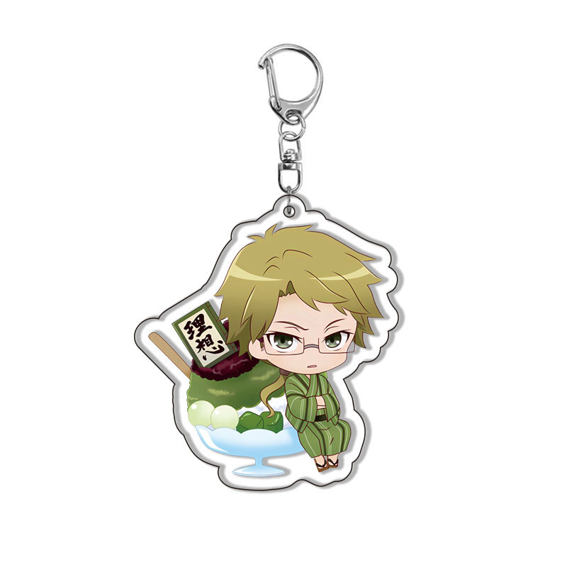 Anime Keychain Acrylic Bungou  - Board Game Yokohama reseña y precio