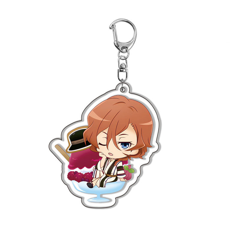 Anime Keychain Acrylic Bungou  - Board Game Yokohama reseña y precio
