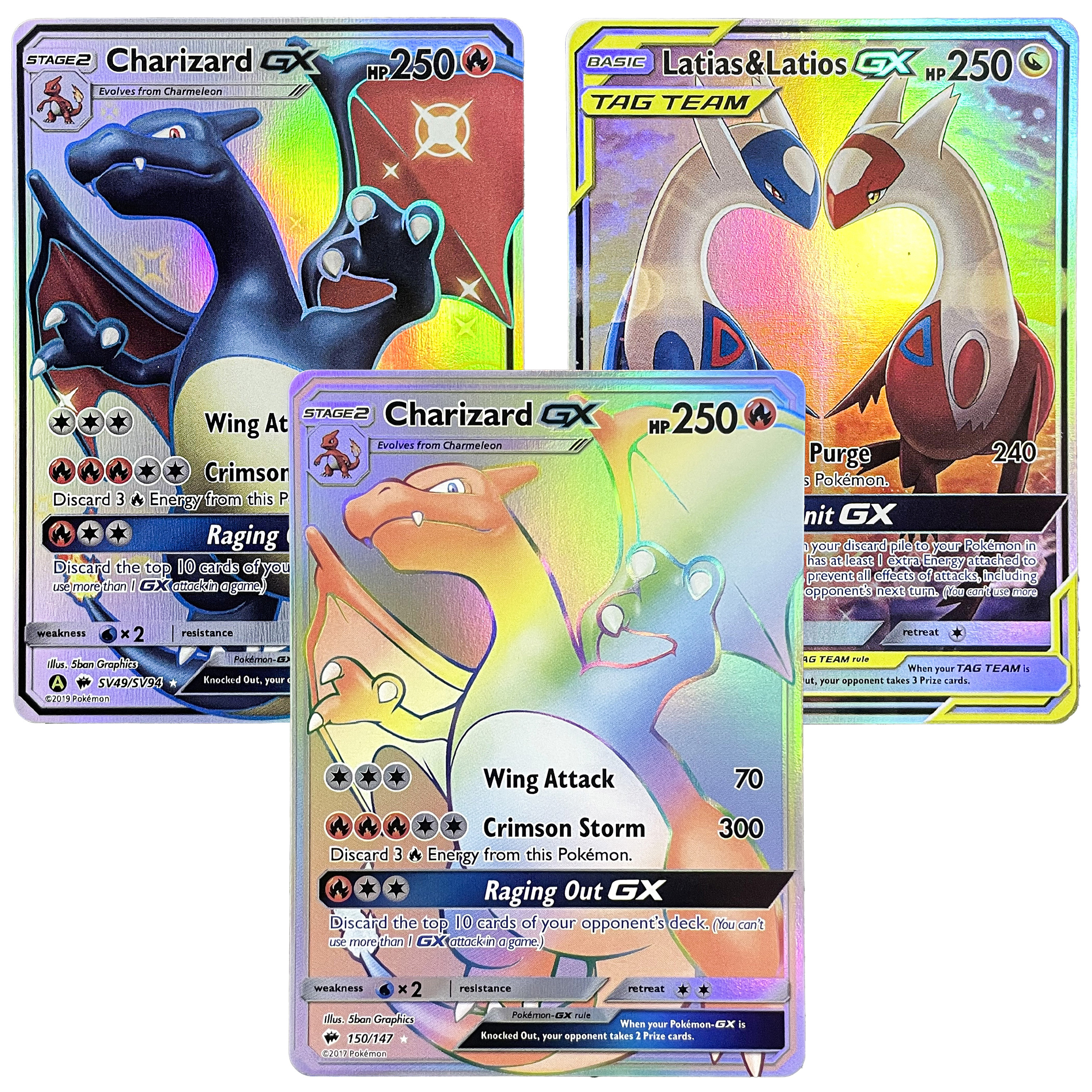 PKM Tcg Rainbow GX Cards Lot C - Board Game Online reseña y precio
