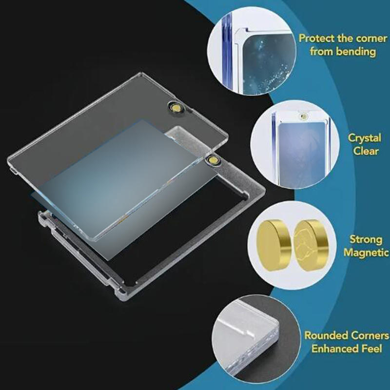 Magnetic Card Holders for Trad - Card Sleeves Protector reseña y precio