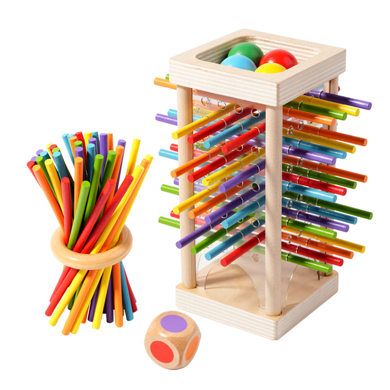 Educational Toy - Desktop Dice - Dice Tower Wooden reseña y precio