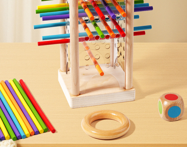 Educational Toy - Desktop Dice - Dice Tower Wooden reseña y precio